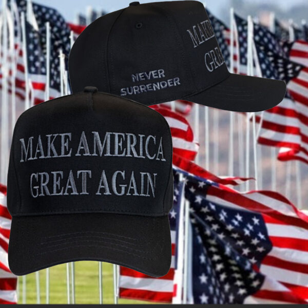 MAGA Never Surrender: The Ultimate Patriotic Trucker Hat