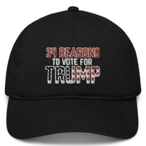 34 Reasons To Vote For Trump Hat