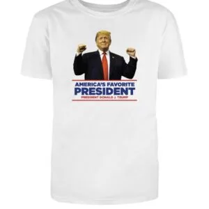 Americas Favorite President Cotton T Shirts