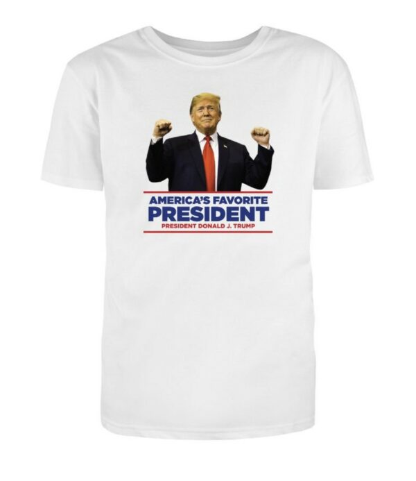 Show Your Patriotism with America's Favorite President Cotton T-Shirt - Image 2