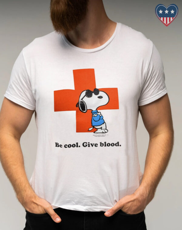 Be Cool, Give Blood: Snoopy T-Shirt for a Cause