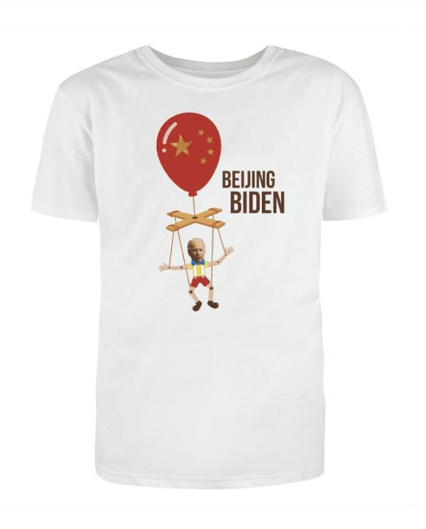 Beijing Biden: Premium White Cotton T-Shirt for Comfort and Style