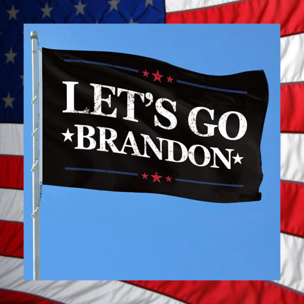 Black Let's Go Brandon Flag: Express Your Patriotism with Style