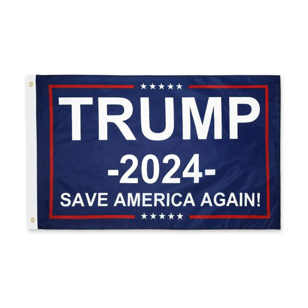 Blue Trump Save America Flag 2024: Show Your Patriotism and Support