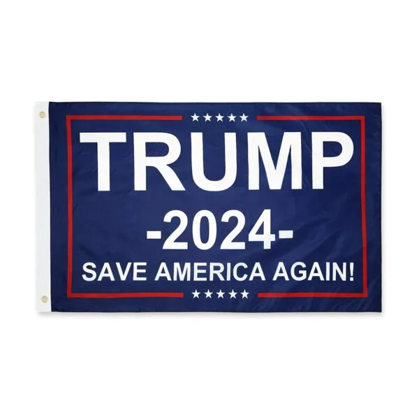 Blue Trump Save America Flag 2024: Show Your Patriotism and Support