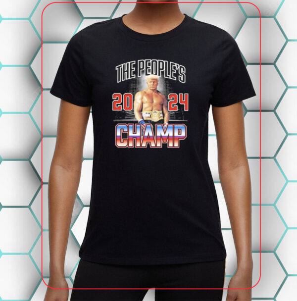 Boxer Trump: The People's 2024 Champ T-Shirt - Image 2