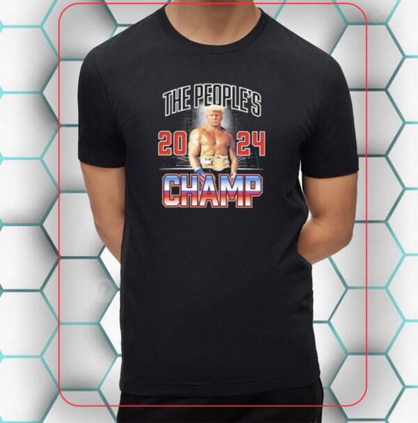 Boxer Trump: The People's 2024 Champ T-Shirt