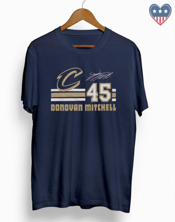 Donovan Mitchell Signature Jersey T-Shirt: Gear Up Like the Cavs Star