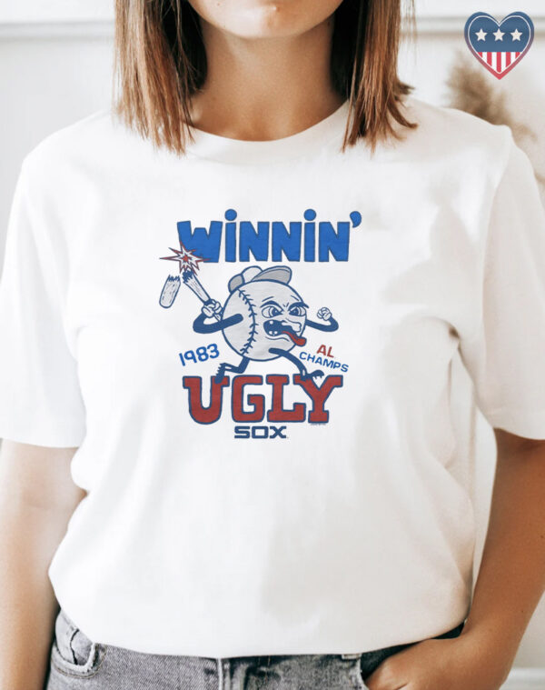 Celebrate the '83 Sox: Chicago White Sox 1983 AL Champs T-Shirt - Image 2