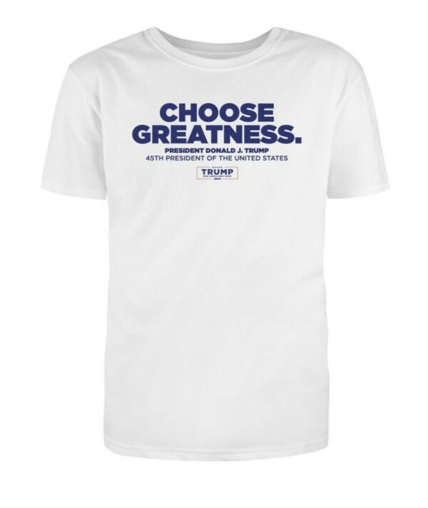 Elevate Your Style: Choose Greatness Cotton T-Shirt