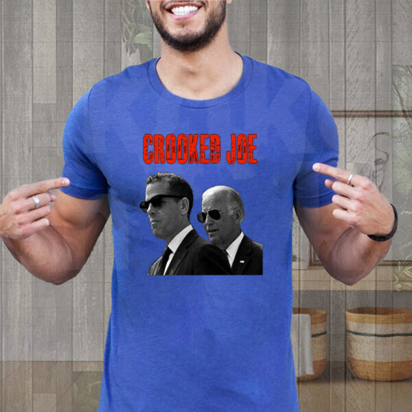 Crooked Joe: Premium Black Cotton T-Shirt for the Bold and Edgy - Image 3