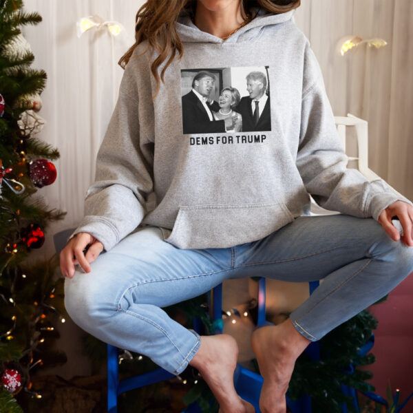 Unite the Divided: Dems for Trump Crewneck Sweatshirt for 2024