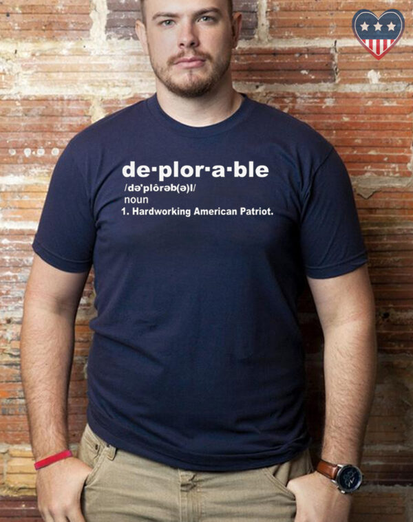 Deplorable and Proud: Show Your Trump Spirit with Our Hilarious MAGA T-Shirt - Image 2