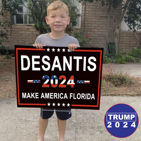 Desantis 2024: Make America Florida Yard Sign - Image 2