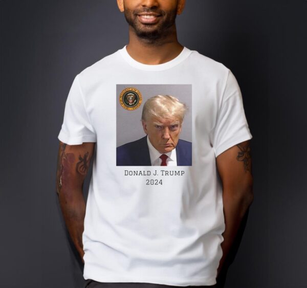 Donald Trump Presidential Seal Mugshot T-Shirt: Show Your Support for the 45th President