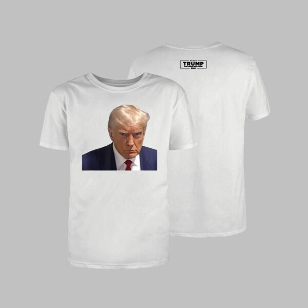 Donald Mugshot: Trump's First Prison Official Mug Shot Shirt