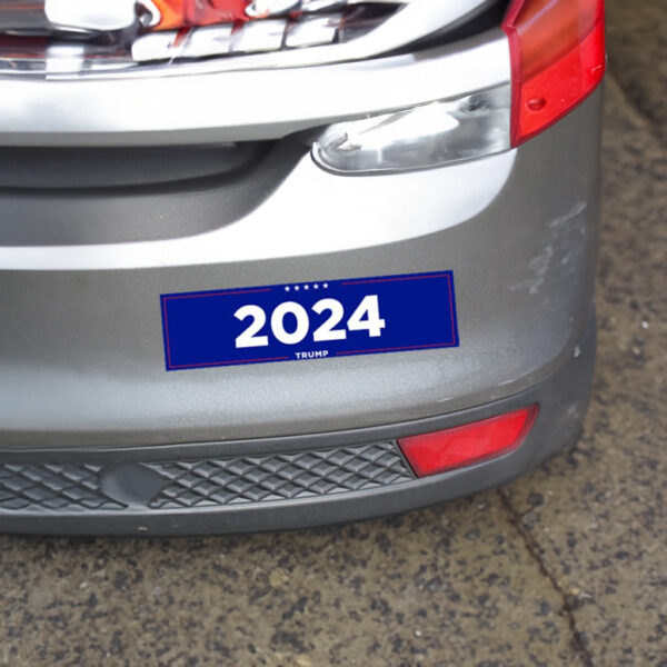 Show Your Support: Donald Trump 2024 Bumper Sticker - Image 2