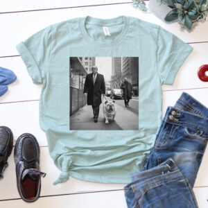 Donald Trump 2024 English Bulldog downtown NYC T Shirts