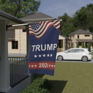 Donald Trump 2024 Garden Flags TAKE American Back Weather Proof Flag