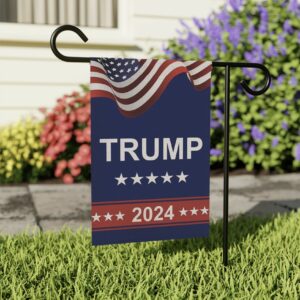 Donald Trump 2024 Garden Flags TAKE American Back Weather Proof Flags