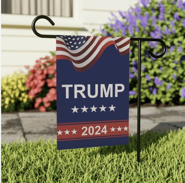 Donald Trump 2024 Garden Flag: Take America Back - Weatherproof Outdoor Banner - Image 4