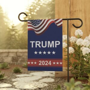 Donald Trump 2024 Garden Flags TAKE American Back Weather Proofs