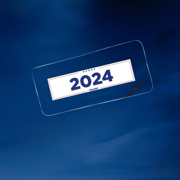 Show Your Support: Donald Trump 2024 Magnetic Bumper Sticker