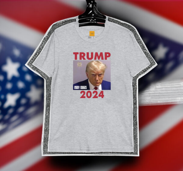 Donald Trump 2024 Mug Shot T-Shirt: Show Your Support for the Former President - Image 2