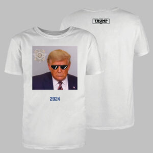 Donald Trump 2024 Mugshot Tee with Sunglasses Georgia T shirt Political News DJT