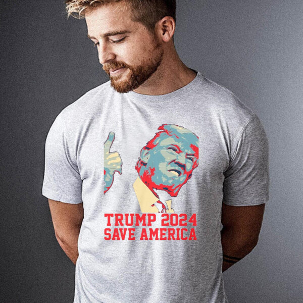 Show Your Support: Donald Trump 2024 Official Campaign T-Shirt - Image 2