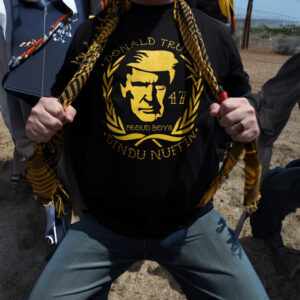 Donald Trump 47 Proud Boys Dindu Nuffin T-Shirt