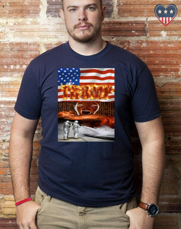 Donald Trump: The Bonfire of Freedom T-Shirt - Image 2