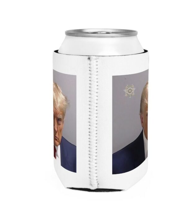 Donald Trump Fulton County Georgia Mugshot Can Cooler Sleeve Cozie - Image 2