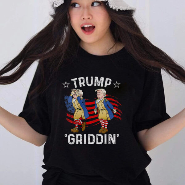 Celebrate Independence Day with the Donald Trump Griddy Dance T-Shirt