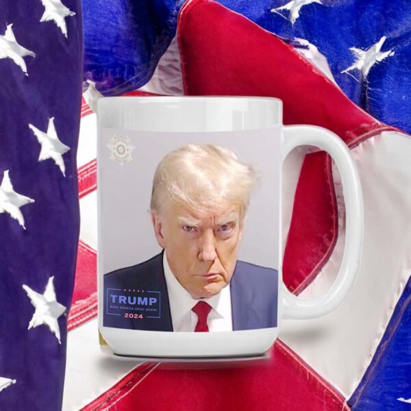 Limited Edition Donald Trump Mug Shot Mug: Show Your Support for TRUMP 2024 - Image 2