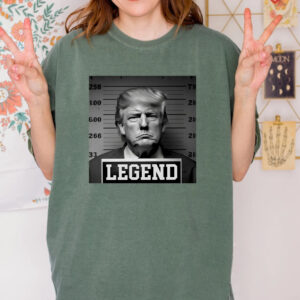 Donald Trump Mugshot Legend T Shirts