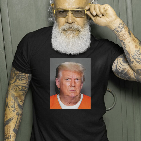 Donald Trump Mugshot MAGA 2024 Front: Show Your Support for the 45th President - Image 2