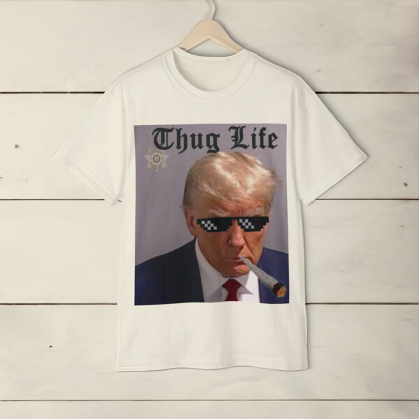 Donald Trump Mugshot Thug Life F.J.B. T-Shirt: Show Your Support for the Former President