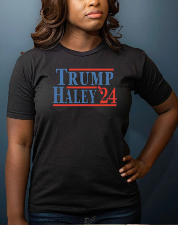 Show Your Support: Donald Trump Nikki Haley 2024 Campaign Shirt - Image 2