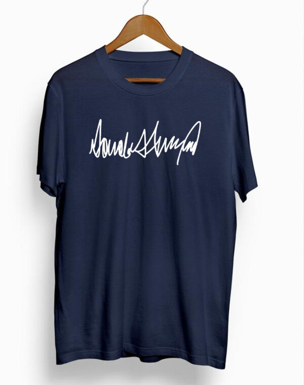 Show Your Support: Donald Trump Signature Trump 2024 T-Shirt - Image 2