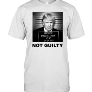 Donald Trump fake mugshot T shirts