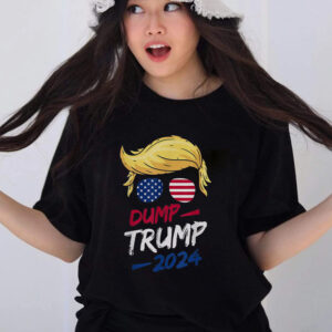 Dump Trump 2024 Funny Support Trump Election The Return T Shirts