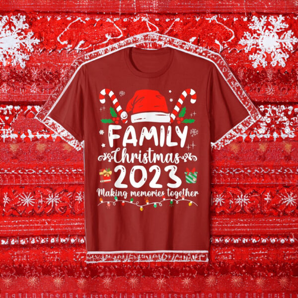 Matching Family Christmas 2023: Santa, Elf, and Squad T-Shirts - Image 2