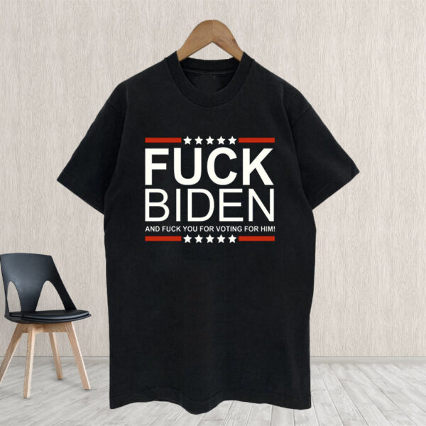 Anti-Biden Political Statement T-Shirt: Express Your Dissent with Style - Image 2