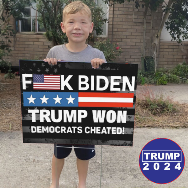 2024 Yard Sign: Show Your Support for Trump - Image 2