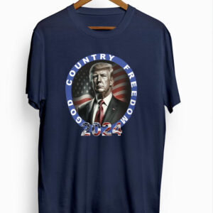 God Country Freedom Trump 2024 Shirts