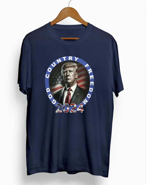 God Country Freedom Trump 2024: Show Your Patriotic Support - Image 2