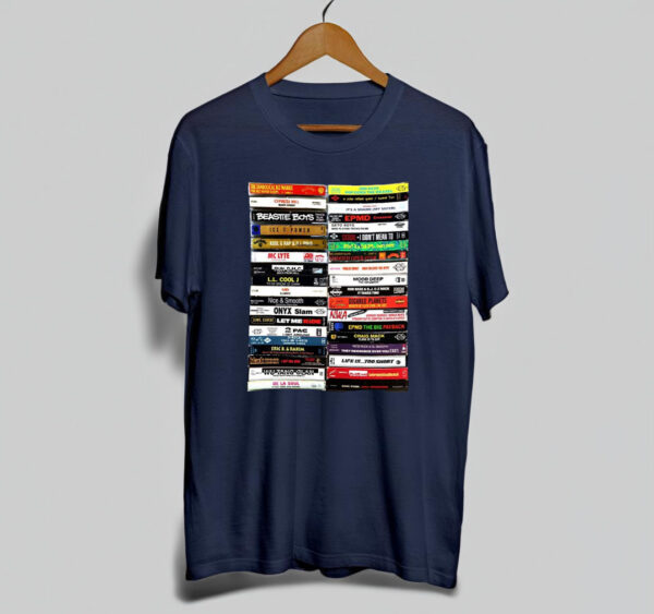 Golden Age Hip Hop Legends: 2Pac, NWA, LL Cool J, EPMD, Digable Planets, MC Lyte, Biz Markie 80s 90s Tribute Shirt