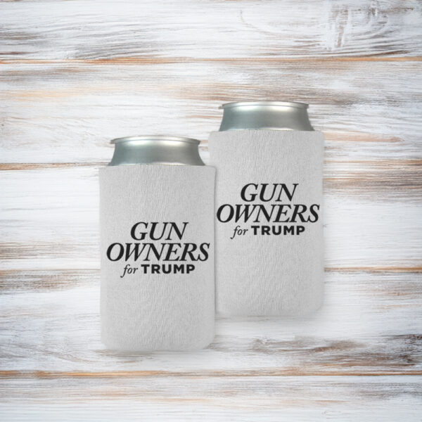 Gun Owners for Trump: Keep Your Drinks Cold with Our Grey Beverage Cooler