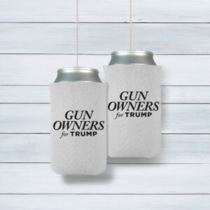 Gun Owners for Trump 2024 Beverage Coolers